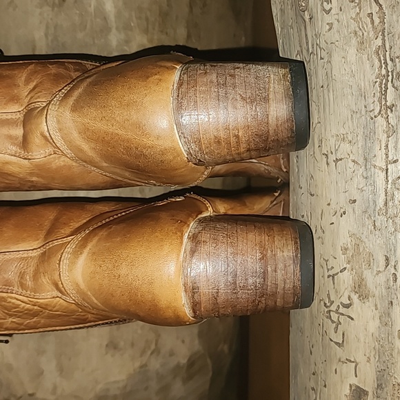 Leather Bed Stu Judgment ankle boots. Size: 7.5 - Picture 3 of 10